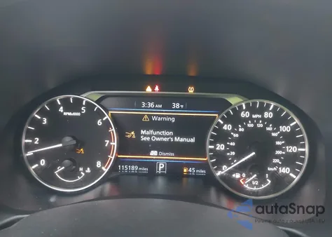 2020 Nissan Altima Sr Fwd z USA, uszkodzony, nr VIN 1N4BL4CV1LC171797